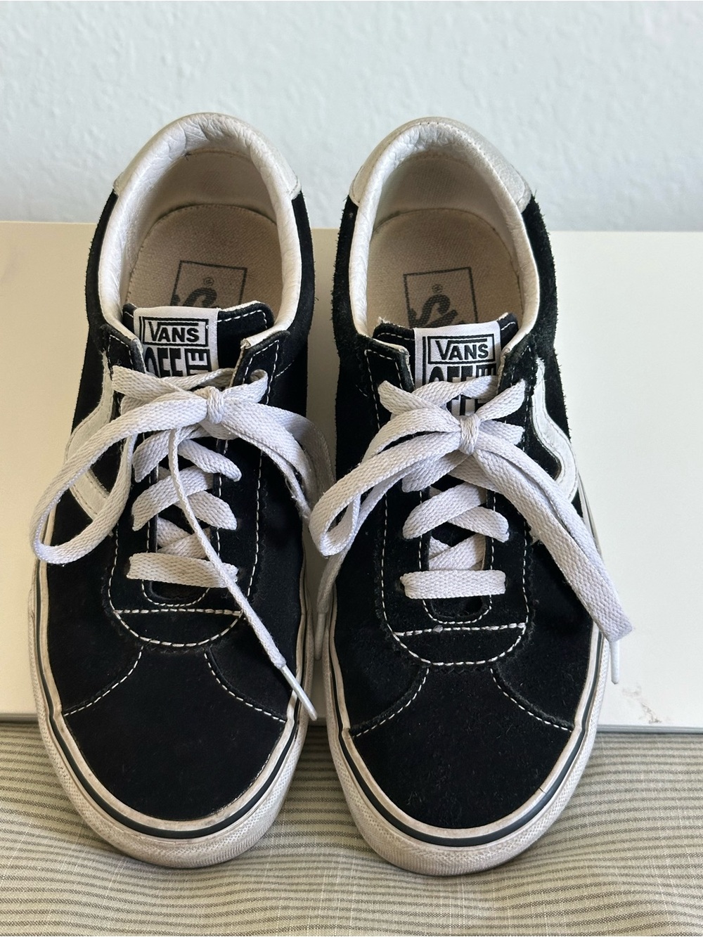 Vans Black and White Old Skool Sneakers